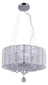 Globo 15091H - Krištáľový luster na lanku WALLA 4xE14/40W/230V