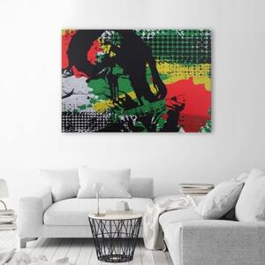 Obraz na plátně Bob Marley Reggae hudba - 60x40 cm