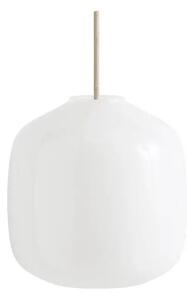 HAY - Buoy Glass 200 Závěsná Lampa Opal/Beton Grey