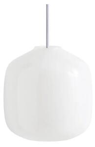 HAY - Buoy Glass 200 Závěsná Lampa Opal/Pastel Lilac