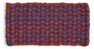 HAY - Coco Stripe Wave Rohožka na Dvere Hnedá/Navy