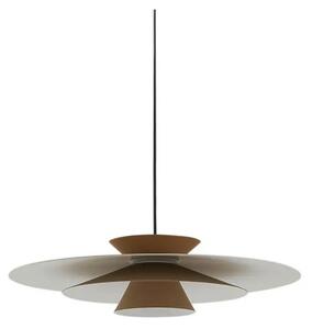 Lucande - Livie LED Závěsná Lampa Khaki/Biela