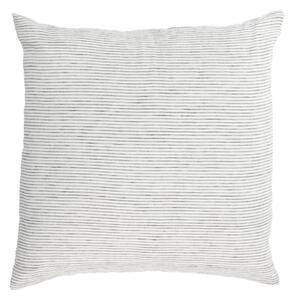 MUZZA Obliečka na vankúš Rowena 45 x 45 cm sivo-biely
