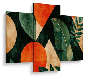 Obraz - Geometrické prírodné motívy II. (90x60 cm)