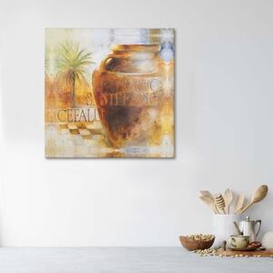Obraz na plátně Džbánové zátiší Orange - 50x50 cm