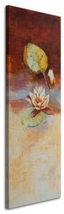 Obraz na plátně Vodní Lilie Květina Příroda - 30x90 cm
