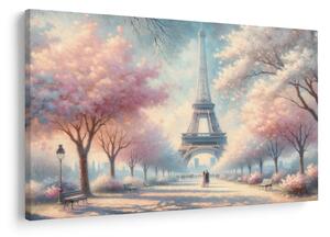 Obraz – Jar v Paríži (90x60 cm)
