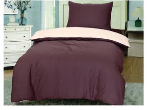 Jahu Cotton Bedding – LORENZO Brown Reversible (A) 140x200, 70x90