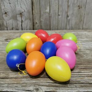Veľkonočné vajíčka farebné 6cm cena za 12ks