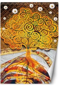 Fototapeta, Kouzelný strom života Klimt - 100x140 cm