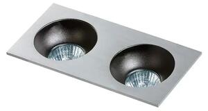 Podľadové svietidlo Hugo 2 Downlight hliníkové