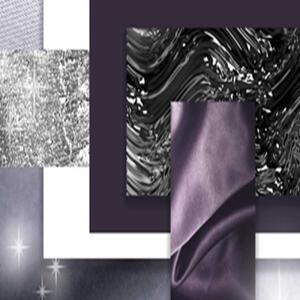 Ozdobný paraván Abstraktní fialově šedá - 110x170 cm, trojdielny, klasický paraván
