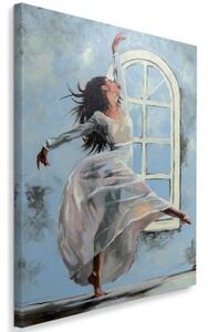 Obraz na plátně, Tančící baletka - 40x60 cm