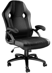 Tectake 403492 kancelárska stolička goodman - čierna
