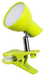 Rabalux 1481 Klip-on LED stolná lampa Noah, zelená