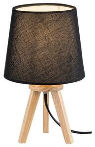 Rabalux 2069 stolná dekoratívna lampa Lychee, čierna