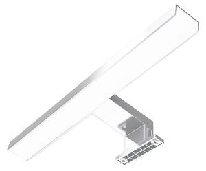 LED kúpeľňové osvetlenie 3v1 WO827, 40 cm, strieborná