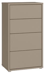 KOMODA, taupe, 55/99/35 cm Carryhome - Online Only spálne, Online Only