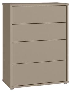 KOMODA, taupe, 75/99/35 cm Carryhome - Online Only spálne, Online Only