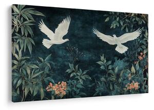 Obraz - Dve holubice (90x60 cm)