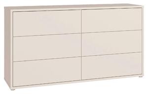 KOMODA, piesková, 155/83/42 cm Carryhome - Online Only spálne, Online Only