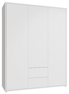 SKRIŇA S OTOČNÝMI DVERAMI, biela, 169/214/60 cm Carryhome - Skrine, Online Only
