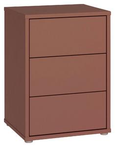 NOČNÝ STOLÍK, terakotová, 50/69/42 cm Carryhome - Online Only spálne, Online Only