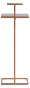 MUZZA Odkládací stolík STEOT 22 x 64 cm ružový