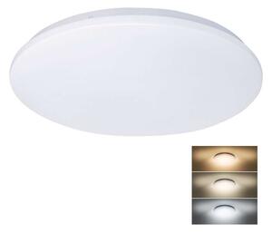 LED stropné svetlo Plain nastaviteľné - priemer 45 cm, biela