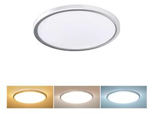 LED stropné svetlo odolné voči vlhkosti WO825 - priemer 22 cm, biela
