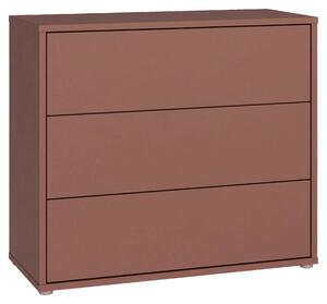 KOMODA, terakotová, 95/83/42 cm Carryhome - Online Only spálne, Online Only