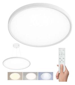 LED stropné svetlo s diaľkovým ovládaním Estela Low UGR - priemer 60 cm, biela
