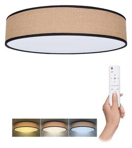 LED stropné svetlo s diaľkovým ovládaním Brownie nastaviteľné - priemer 50 cm, hnedá