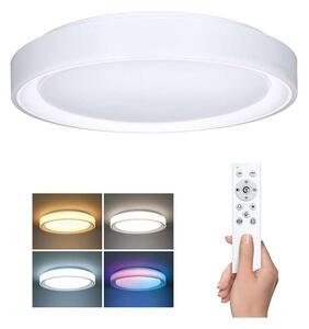 LED stropné svetlo s diaľkovým ovládaním Floco RGB - priemer 40 cm, biela