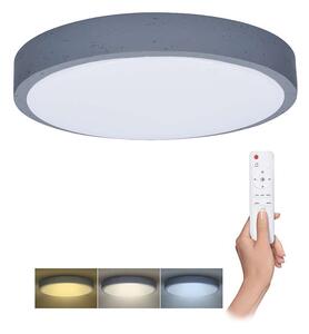 LED stropné svetlo s diaľkovým ovládaním Grey nastaviteľné - priemer 49 cm, sivá