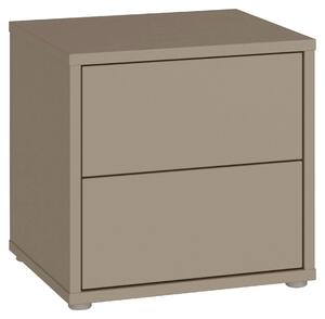 NOČNÝ STOLÍK, taupe, 50/48/42 cm Carryhome - Online Only spálne, Online Only