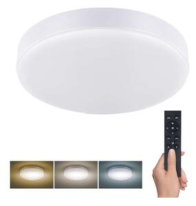 LED stropné svetlo s diaľkovým ovládaním Lecce nastaviteľné, 3000 lm - priemer 40 cm, biela