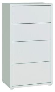 KOMODA, svetlosivá, 55/99/35 cm Carryhome - Online Only spálne, Online Only