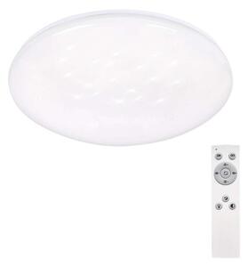 LED stropné svetlo s diaľkovým ovládaním Star - priemer 37 cm, biela