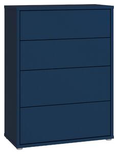 KOMODA, tmavomodrá, 75/99/35 cm Carryhome - Online Only spálne, Online Only