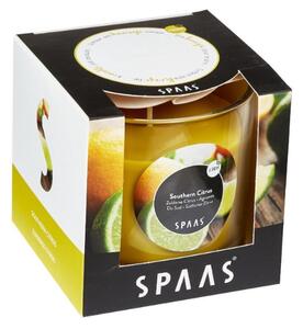 Vonná sviečka v skle SOUTHERN CITRUS 8,5 cm žltá
