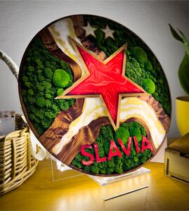 Stolná lampa Slavia Moss