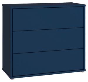 KOMODA, tmavomodrá, 95/83/42 cm Carryhome - Online Only spálne, Online Only