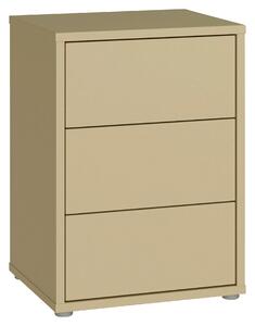 NOČNÝ STOLÍK, svetložltá, 50/69/42 cm Carryhome - Online Only spálne, Online Only