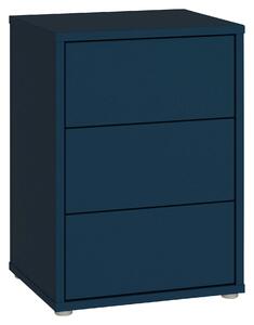 NOČNÝ STOLÍK, tmavomodrá, 50/69/42 cm Carryhome - Online Only spálne, Online Only