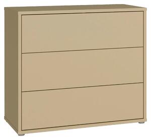 KOMODA, svetložltá, 95/83/42 cm Carryhome - Online Only spálne, Online Only