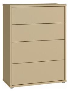 KOMODA, svetložltá, 75/99/35 cm Carryhome - Online Only spálne, Online Only