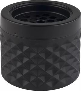 APS Popolník do vetru, výška: 80 mm, priemer: 95 mm, čierny