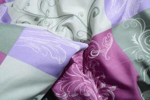 Bavlnené obliečky PLUS predľžené LATERA fialové