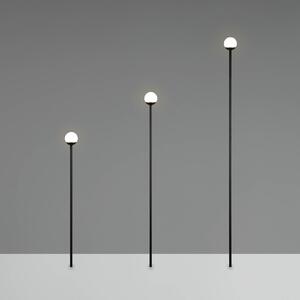 LED zemný svietidlo SCOOP, čierne, 3-pl., IP44, zástrčka, Čierna, kov, Moderný, Vonkajše bodové svietidlo / bodateľné do zeme